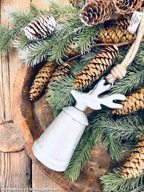 Zvonek s jelenem...1 vel.SKLADEM