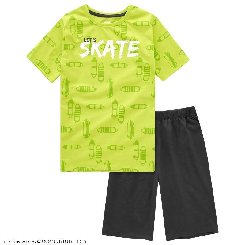 TRIČKO + KRAŤASY YIGGA VEL. 134/140 - SKLADEM