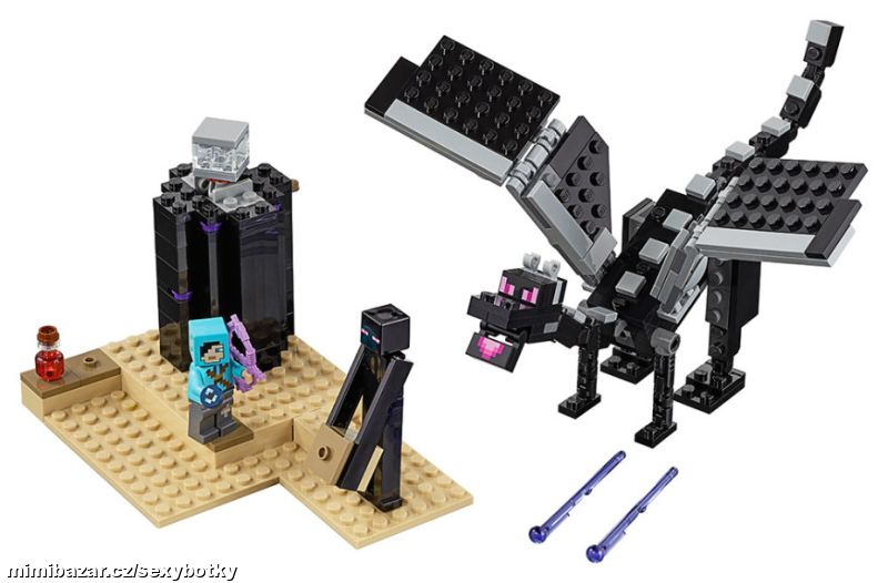 Minecraft Souboj ve světě End 222dílků