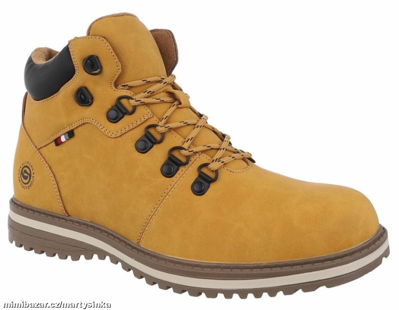 Pánské zimní kotníkové volnočasové boty ZIMA