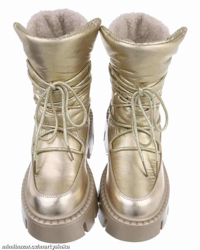 Dámské zimní nízké kozačky/ sněhule ZIMA 2024