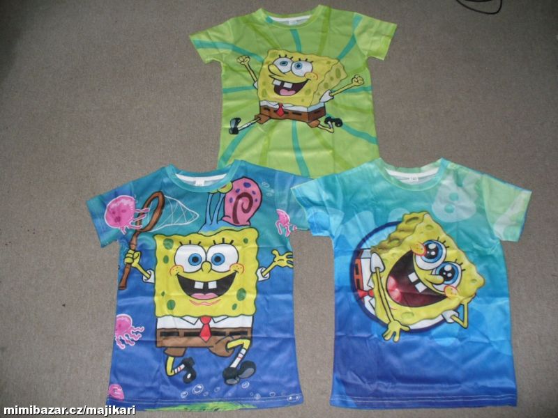 Tričko Spongebob vel.140