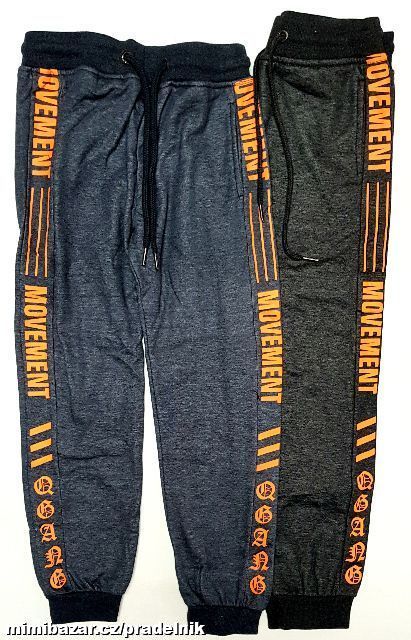 Teplé chlapecké tepláky Wolf ve vel.134 a 146