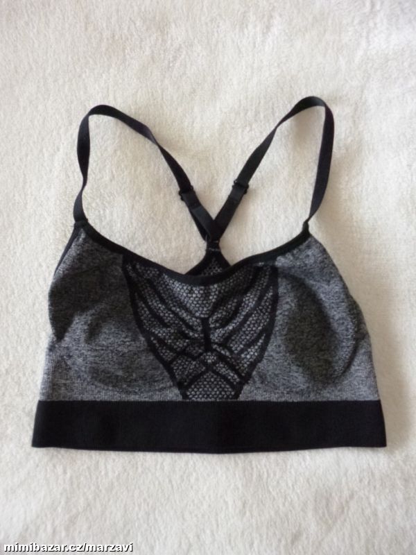Pružná sportovní podprsenka, lambada