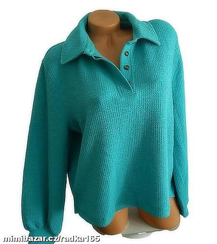 Modní měkoučký svetr vel.46