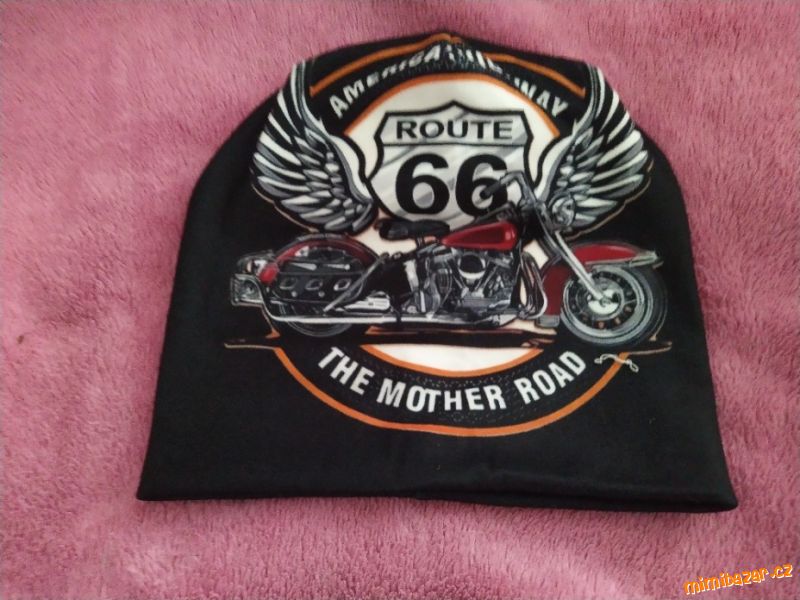 * Slabá čepice pro motorkáře