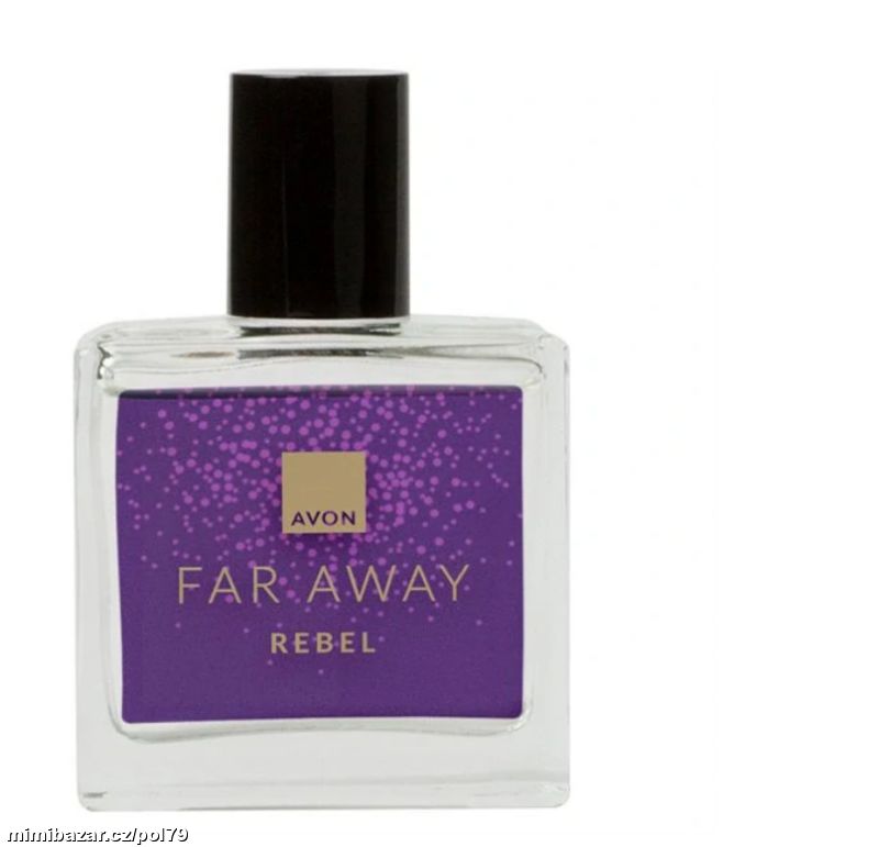 Oblíbený dámský parfém Far Away Rebel v balení 30
