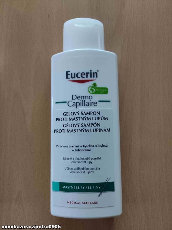 Eucerin DermoCapillaire šampon proti mastným lupům