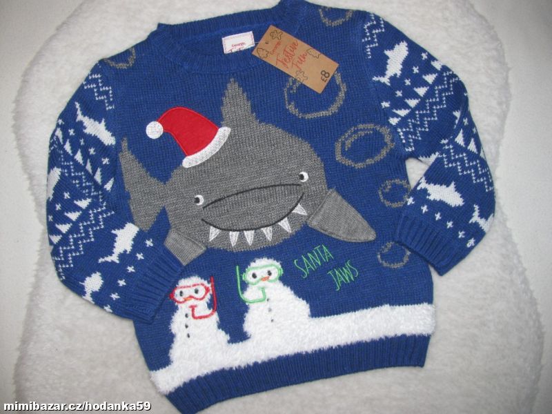Chlapecký svetr s vánočním motivem
