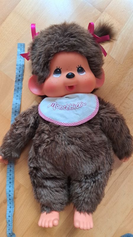 MONCHHICHI Mončičák holčička 45 cm