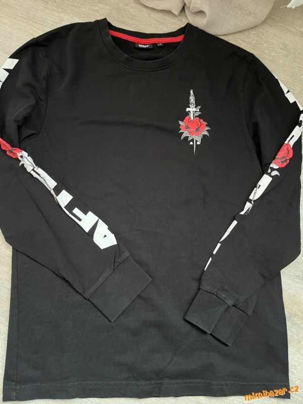 lehká bavlněná mikina vel. M