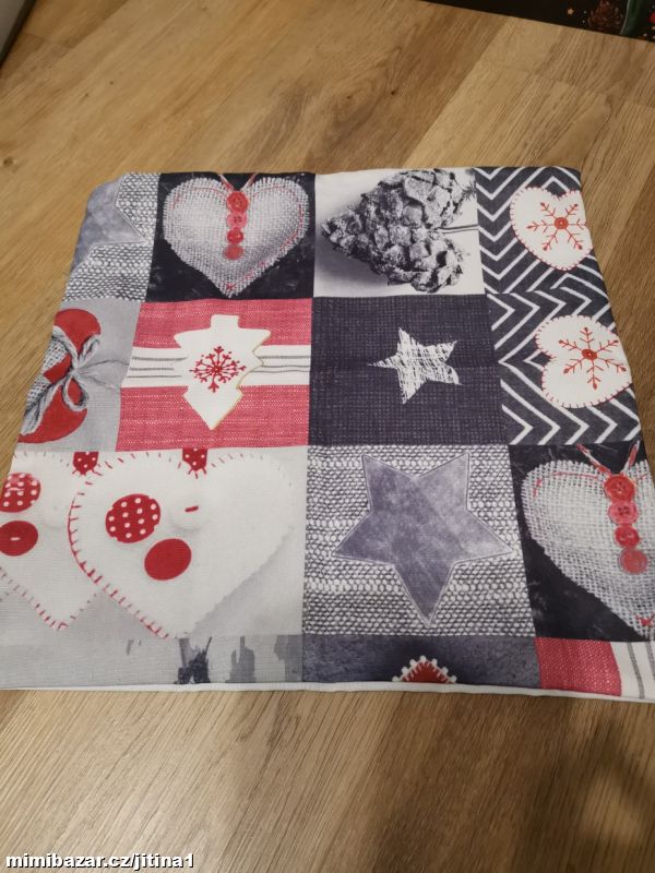 Vánoční povlak na polštářek