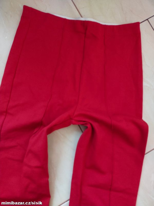 Natahovací legínové elastické kalhoty