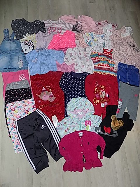 Věci na holčičku, overal, 32 ks, vel.74