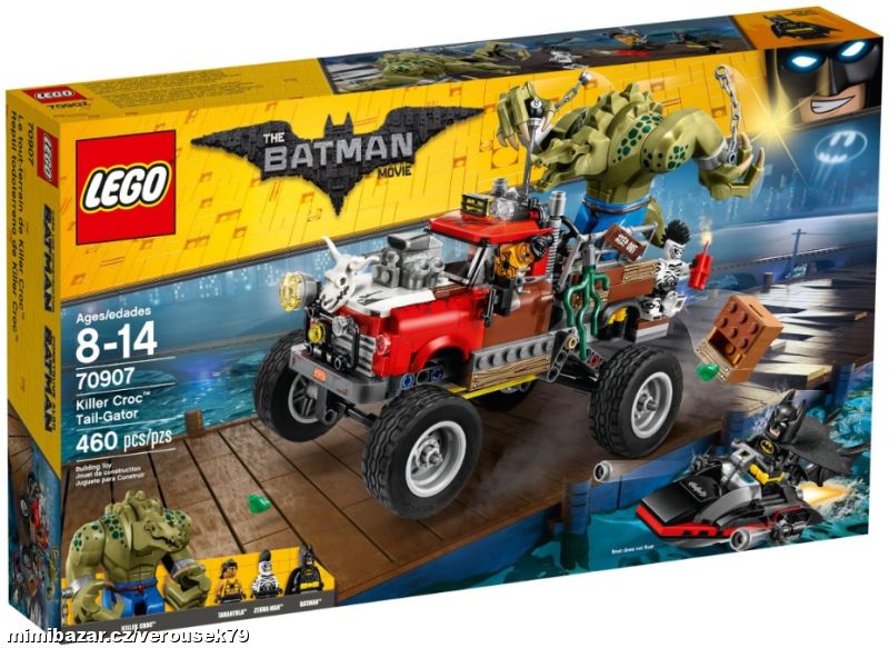 Obrázek k inzerátu: LEGO 70907 Batman Killer Croc Tail-Gator