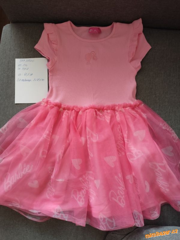 Šatičky Barbie Pepco, vel.134