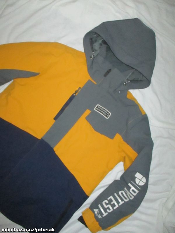chlap.funkční lyžařská bunda vel 152 10K
