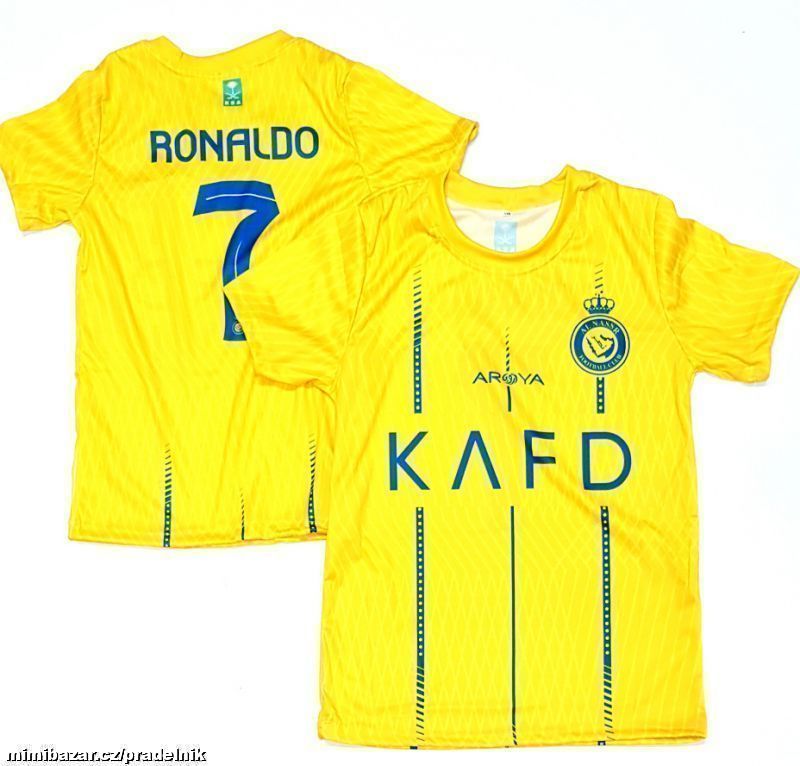 Funkčí fotbalový dres/tričko Ronaldo 116 až 164