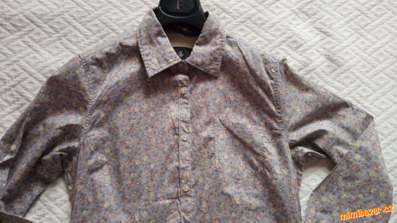 Maison Scotch, květovaná košile 38/40