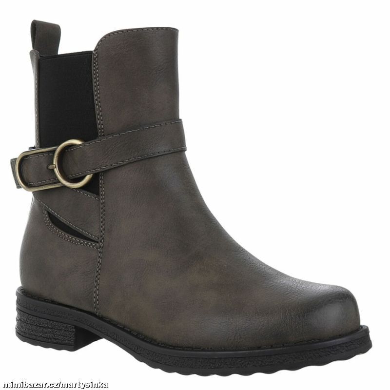 Nízké kozačky / chelsea boots ZIMA