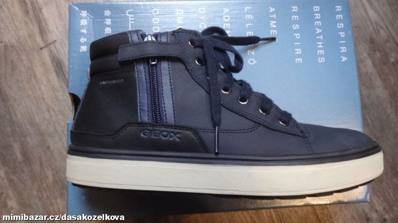 Kožené boty GEOX v.39 v top stavu