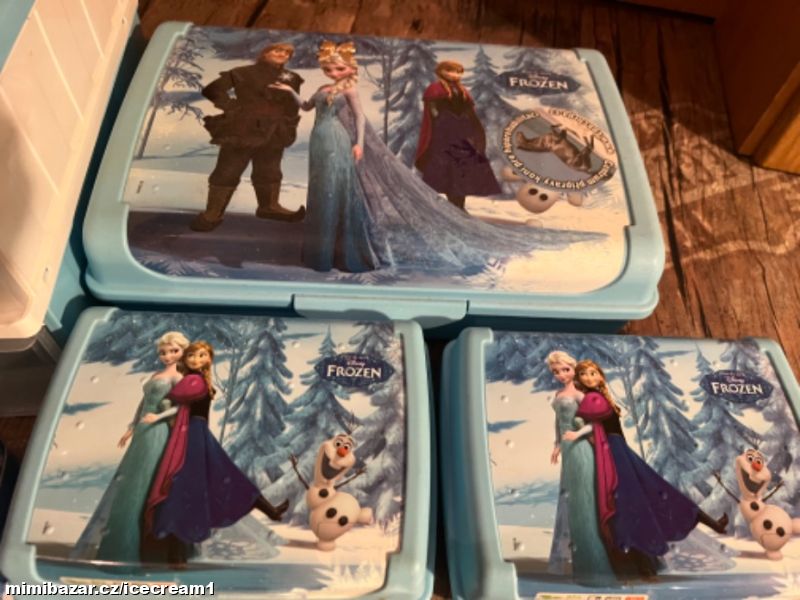 SVAČINOVÉ BOXY + ŠUPLÍKY LEDOVÉ KRÁLOVSTVÍ FROZEN