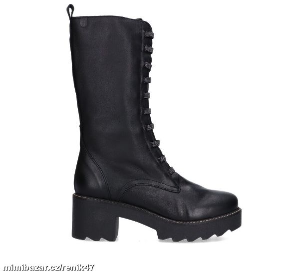 TOP kozačky zimní na široké lýtko Španělsko