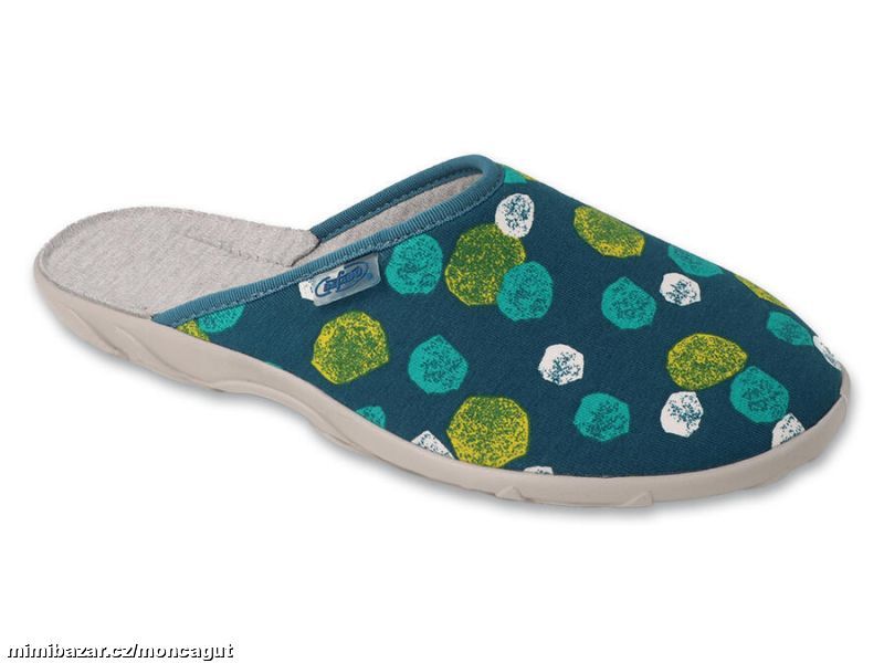 Dámské domácí pantofle plné 235D203