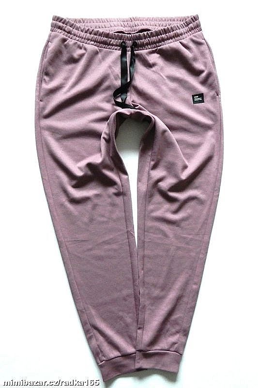 Starorůžové tepláky vel.44/46 ...outlet