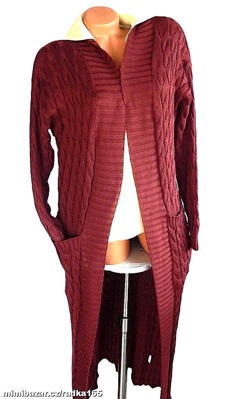 Trendy maxi copánkový cardigan vel.XXL/44...outlet