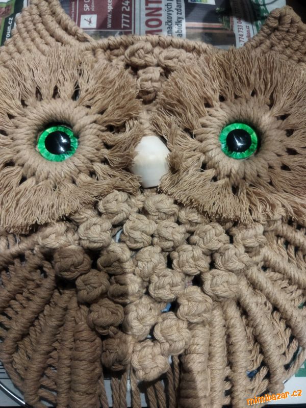 Sova macramé