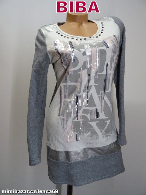 LUXUSNÍ MIKINA /MINI ŠATY/BIBA