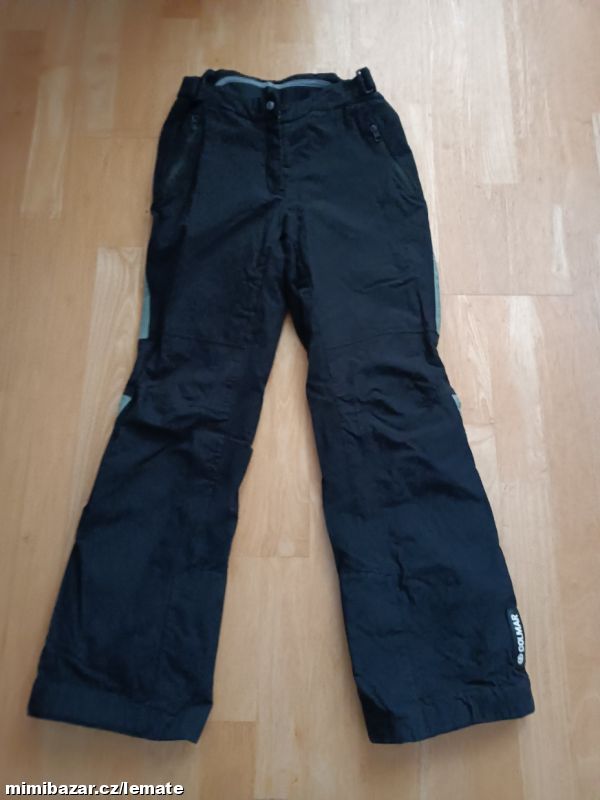 Černé lyžařské kalhoty Colmar