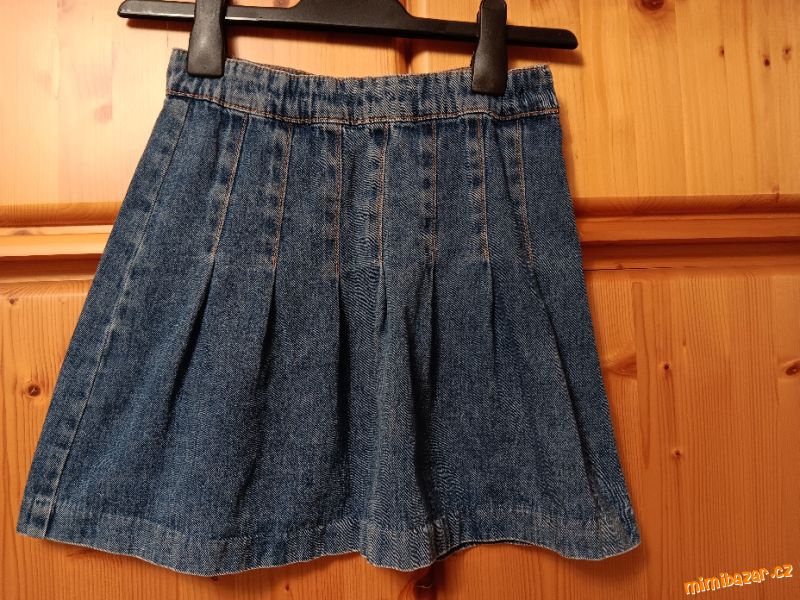 Dívčí džínová sukně