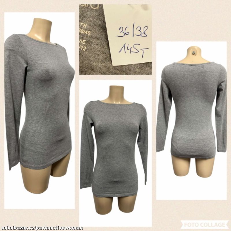 Č.417 DÁM. HLADKÉ TRIKO NOVÉ v.36/38