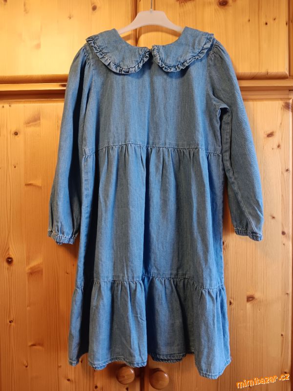Dívčí džínové šaty