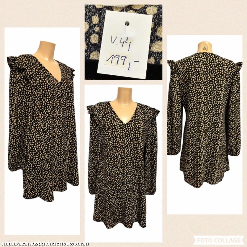 Č.1954 LEHKÁ PRUŽNÁ TUNIKA JAKO NOVÁ v.44