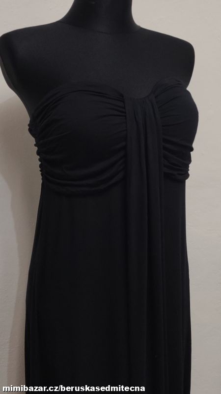 Š145 ČERNÉ, DLOUHÉ ŠATY*NEXT*VEL.40