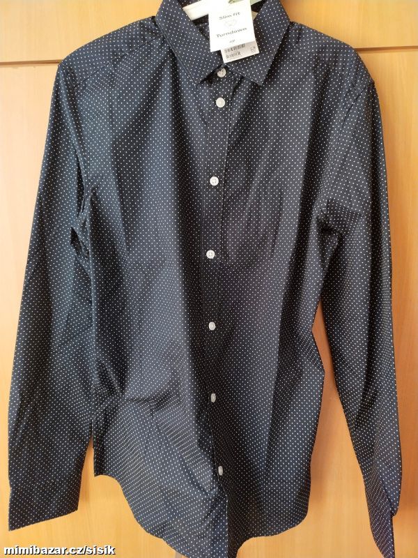 Pánská / chlapecká společenská košile H&M SLIM FIT