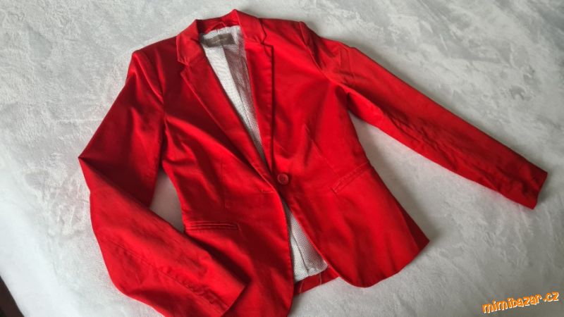 Červené sako