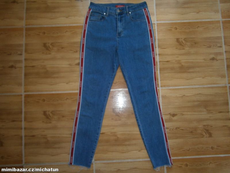 Suprové rifle s vysokým pasem značky GUESS, vel.28