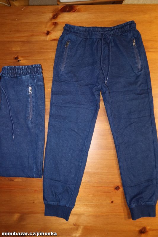 Chlapecké riflové tepláky