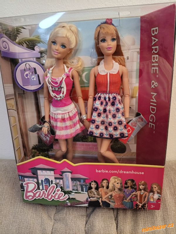 Duopack Barbie + MIdge Dreamhouse Y7448
