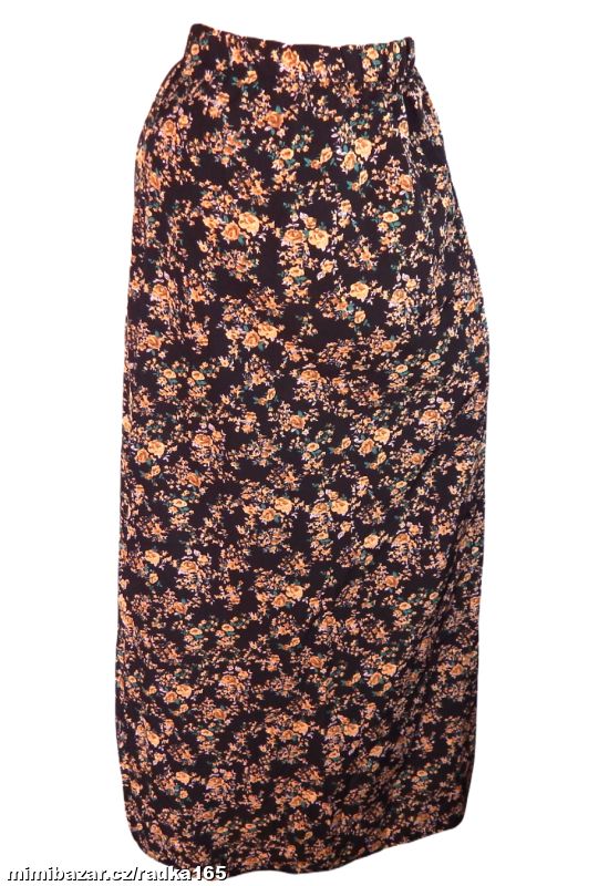 Maxi lehká sukně do gumy vel.5XL/50