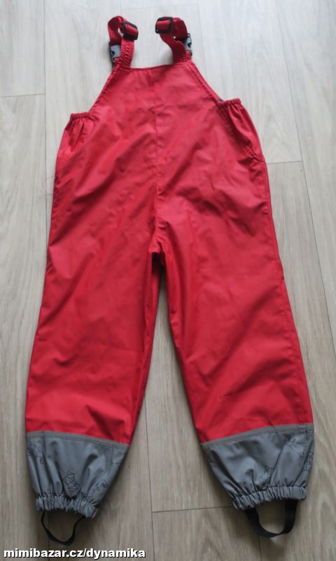 Kalhoty do deště, pogumované vel. 116-122