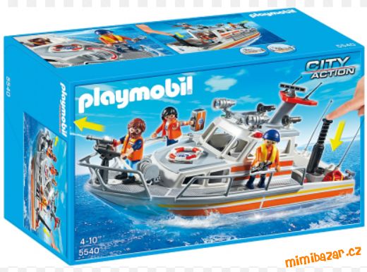 Playmobil 5540 záchranný člun bez figurek