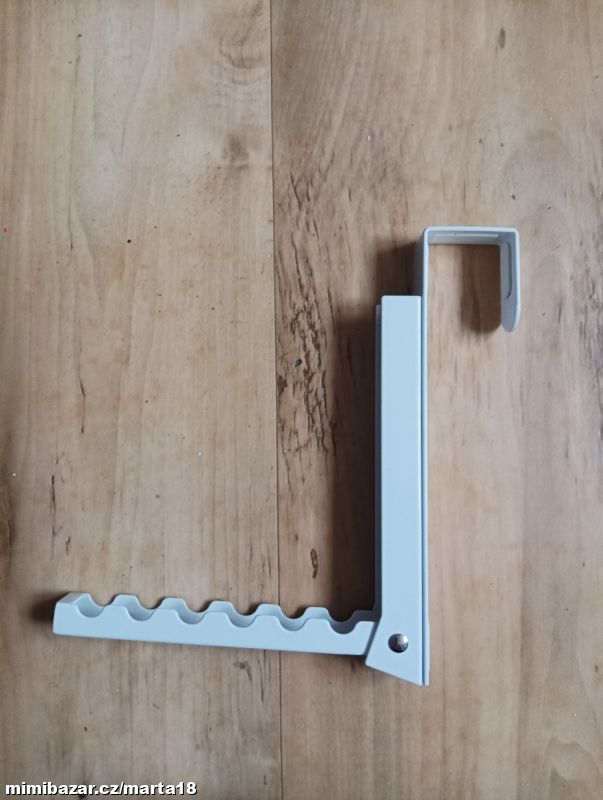 Výklopný věšák na dveře/stěnu YAMAZAKI Smart bílý