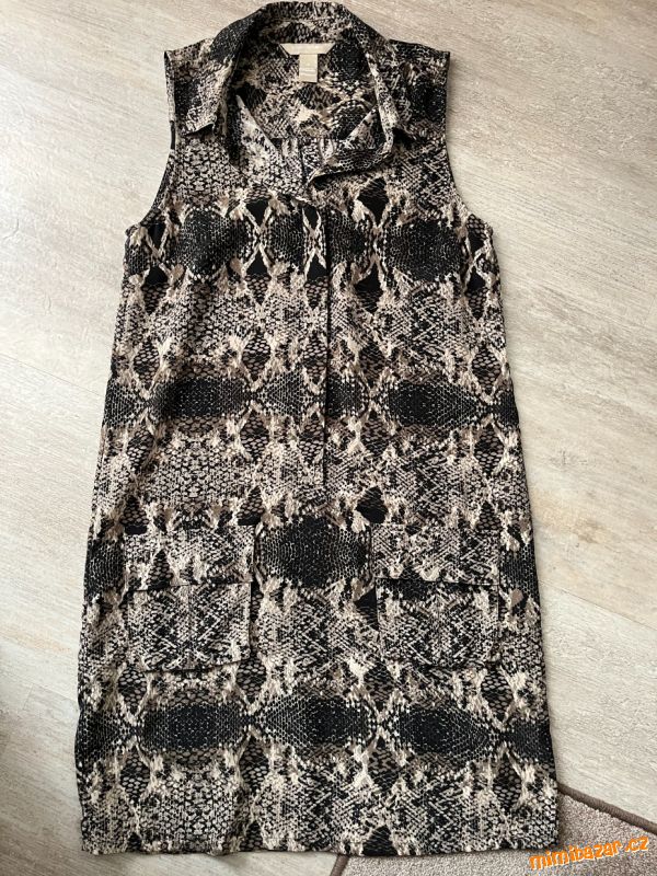 košilové letní šaty