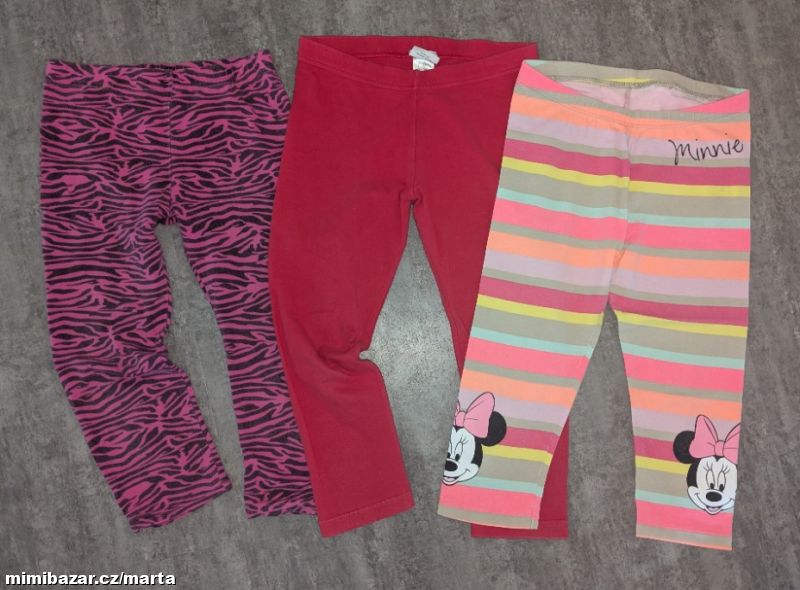 3 x kraťasy (legíny)