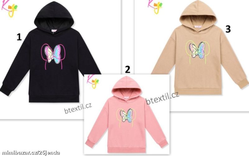 Dívčí teplejší mikina Kugo